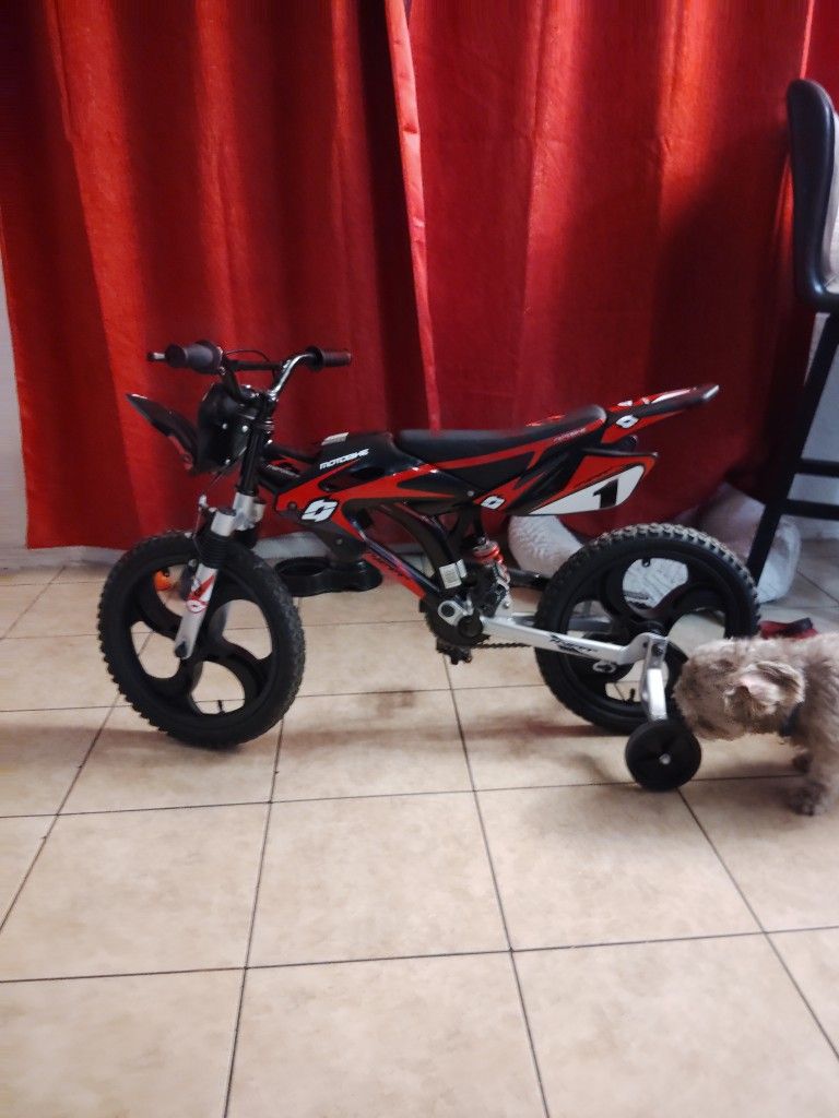 Bicicleta Moto De Ninos