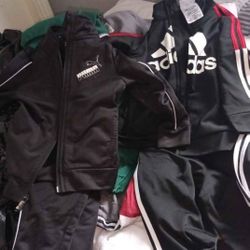 Puma And Adidas Sweat Suit 