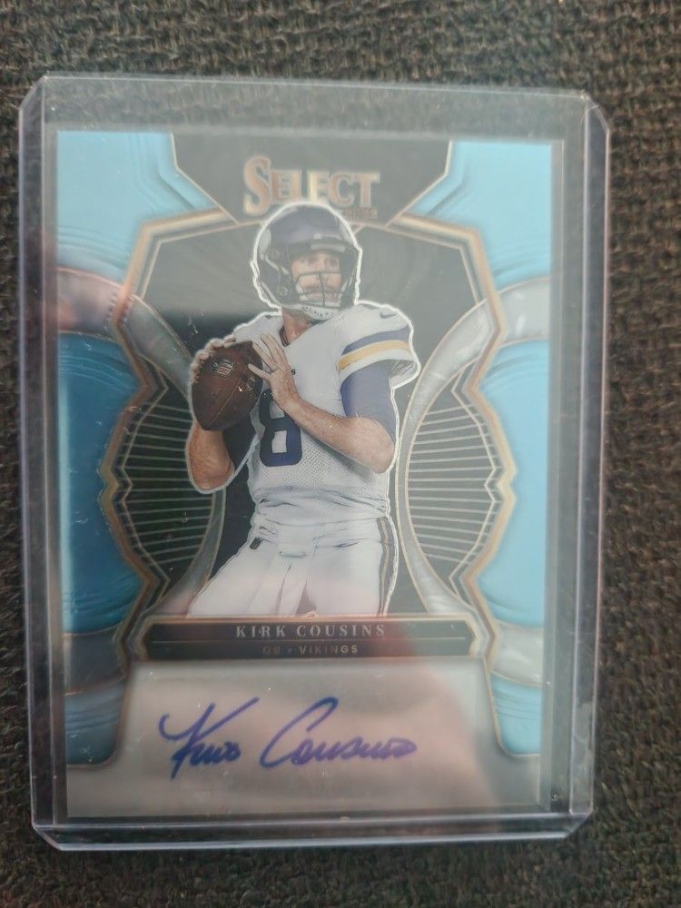 Kirk Cousins Auto 2022 Prizm 26/35
