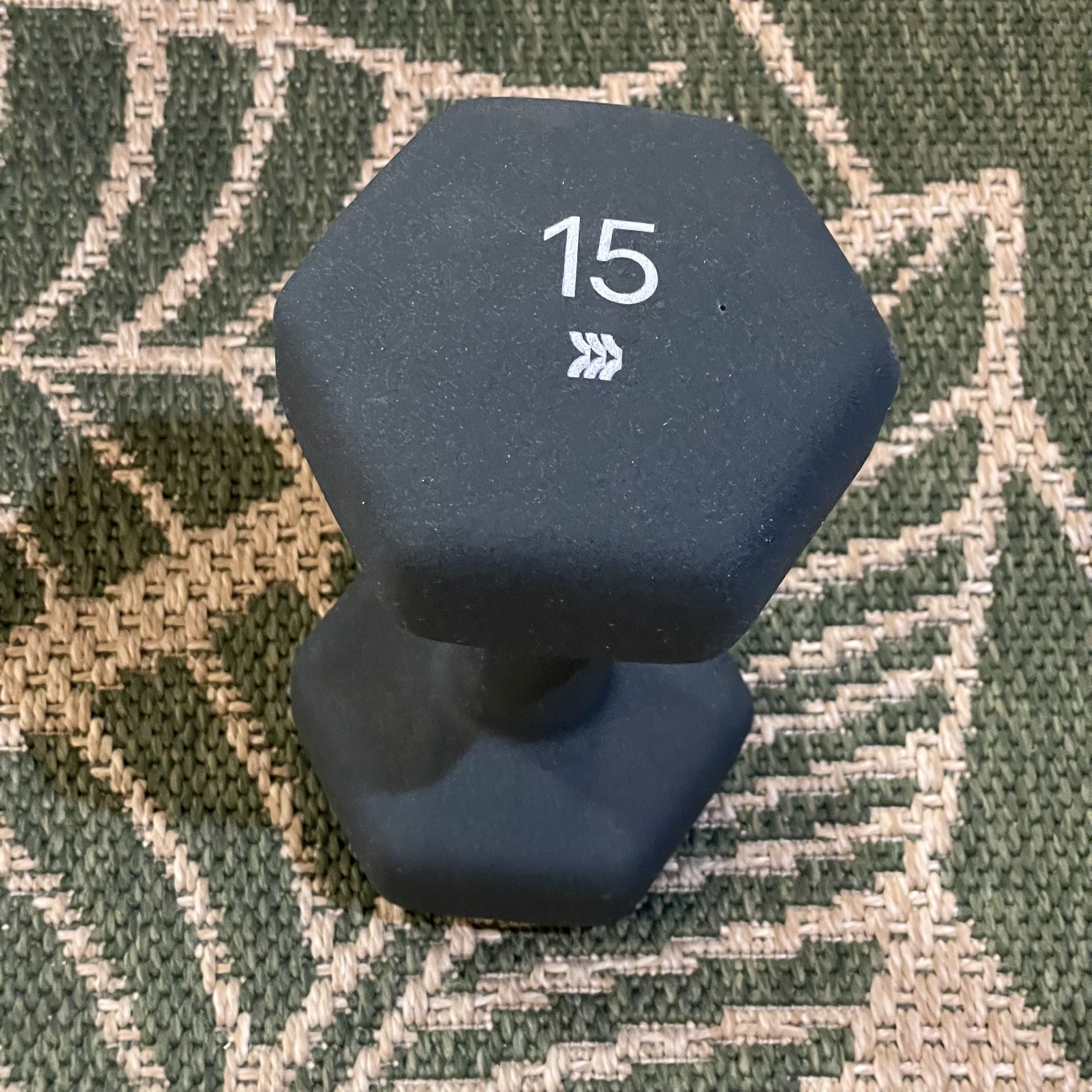 15 lb. Weight (Rubber Coated)