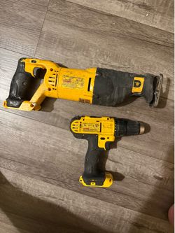 Dewalt Reciprocating Saw & Hammer Drill