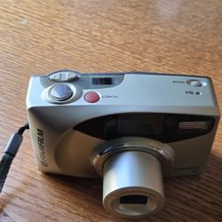 Fujifilm Zoom Date 60 Camera, Silver, Used, Tested: Works