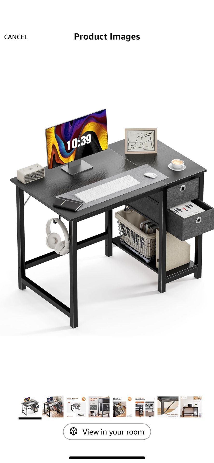 Desk With Drawers