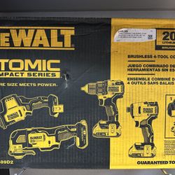 Dewalt 20v 4 Tool Combo Kit