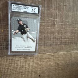 Roch Cholowsky 2022 Leaf Perfect Game #81 CGC 10