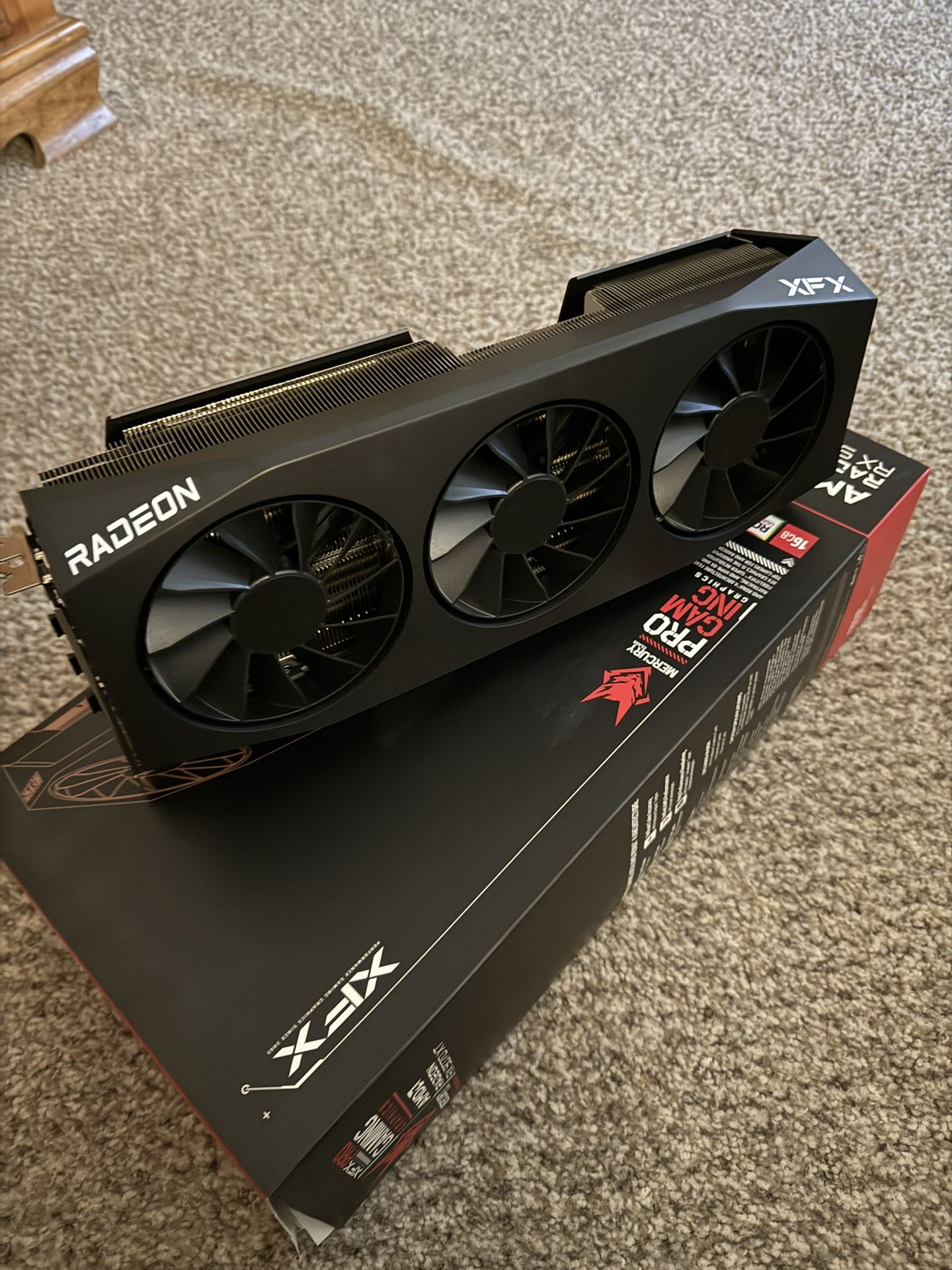 AMD Radeon XFX 9070 XT Mercury pro Gaming OC Edition GPU