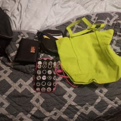 Two wallets and two purse