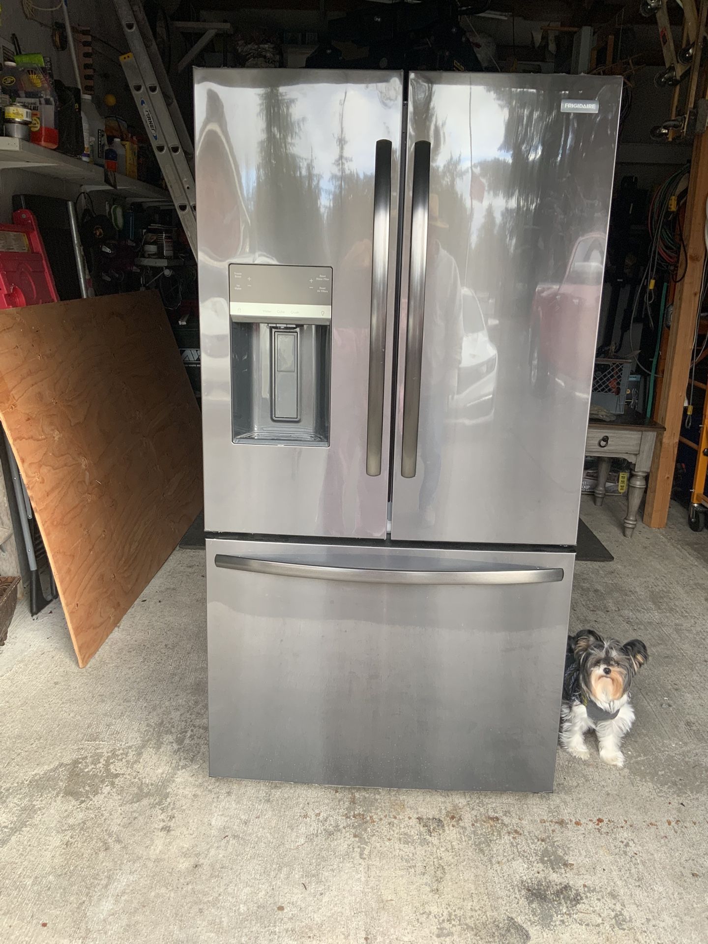 New Stainless Frigidaire Refrigerator