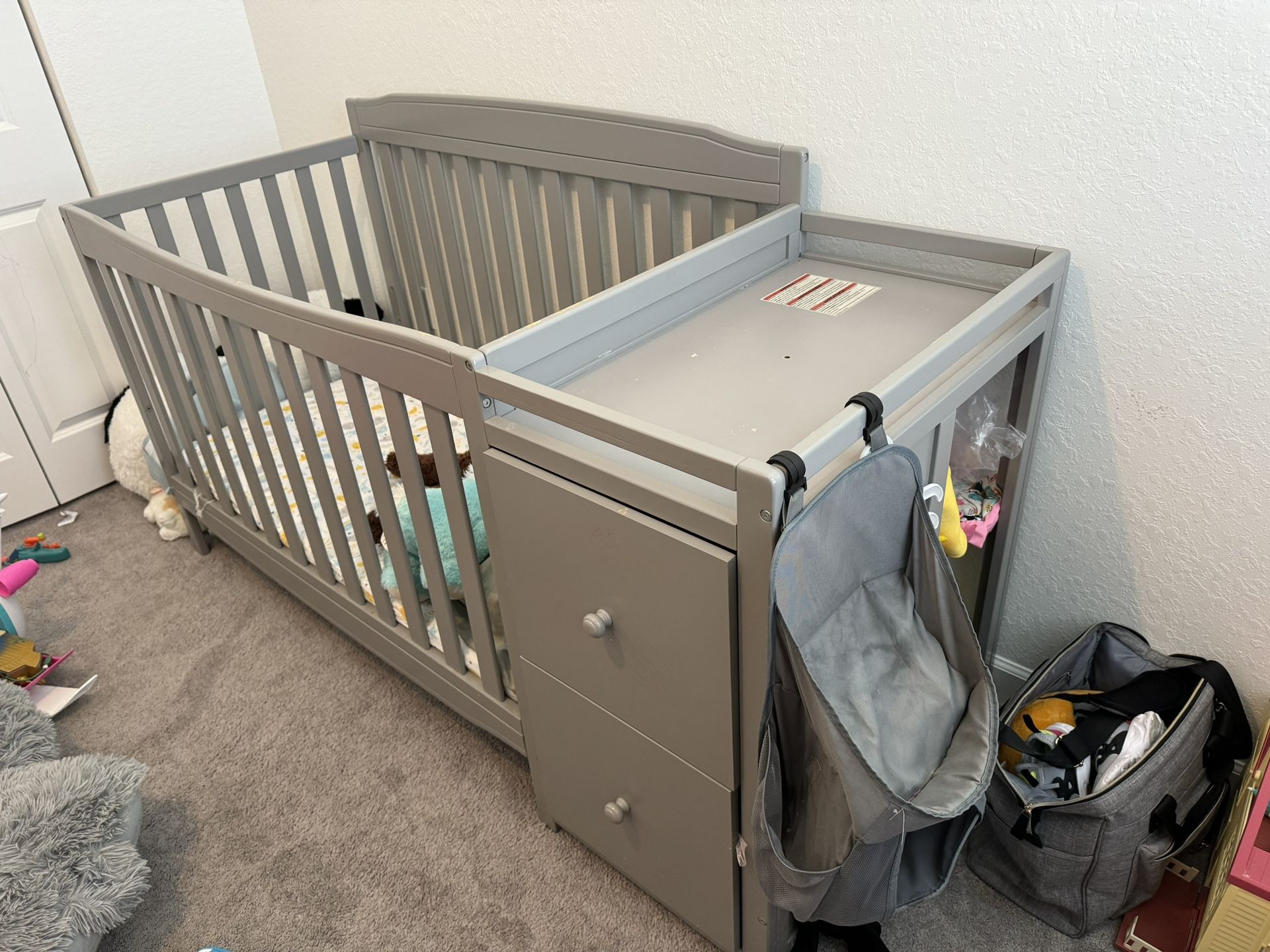 Crib And Changing Table