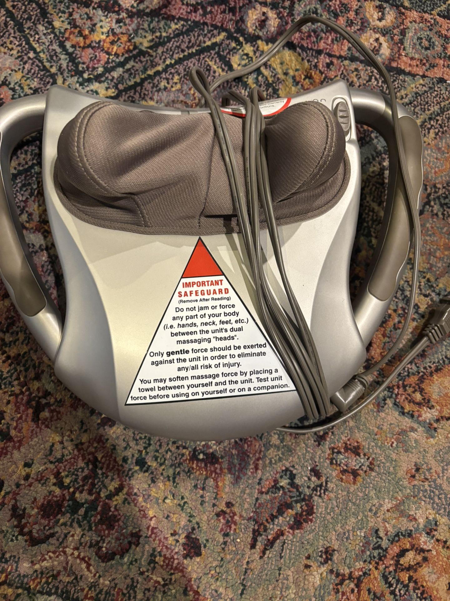 Therapist Select Deluxe Kneading Shiatsu Massager