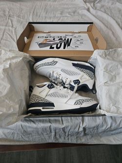Jordan 3 Spizike Low White/Obsidian