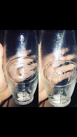 Football glass.