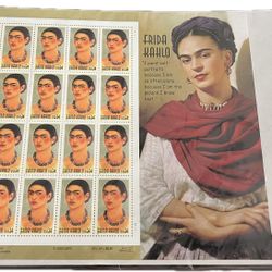 Frida Kahlo stamp Book Set