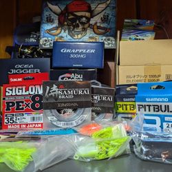 Lots Of Slow Pitch Jigging Jigs Accessories 