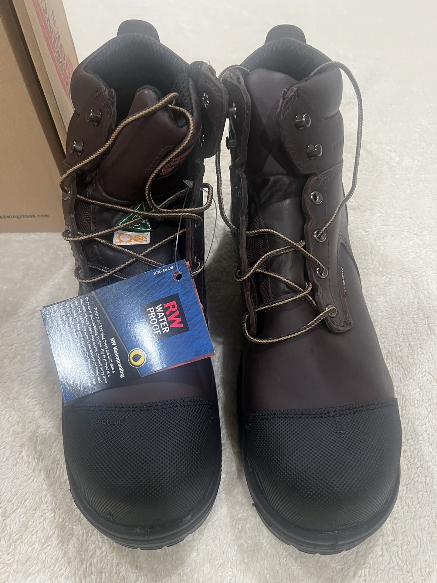 Men’s Boots-Red Wing Boot -Men’s-Size 15-water Proof