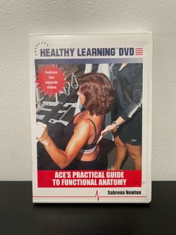 Aces Practical Guide To Functional Anatomy DVD Healthy Learning Fitness USA 2005