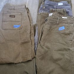 Mens used work pants