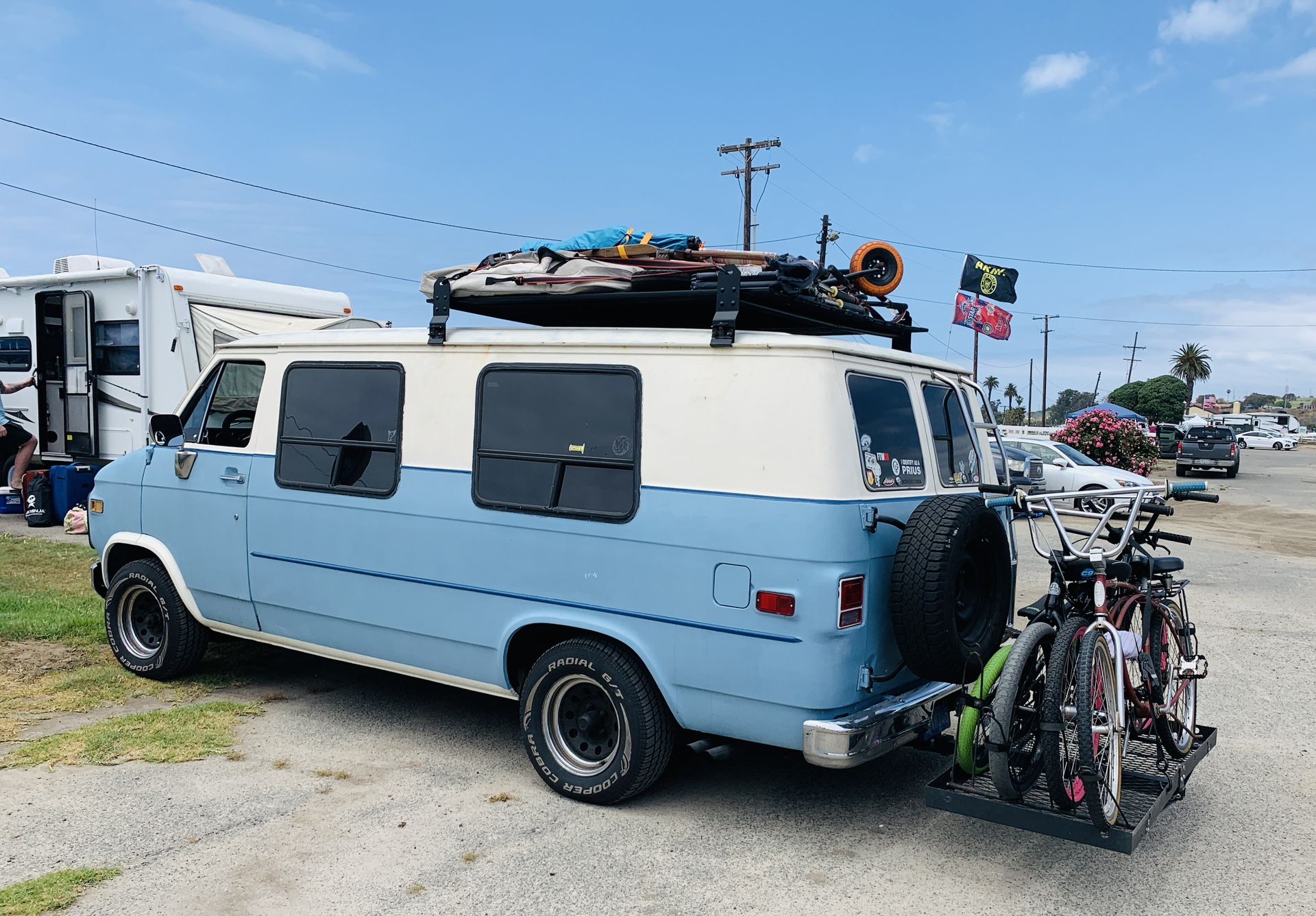 Chevy g20 2024 roof rack