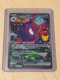 😈 Gengar EX 154/128 30th Anniversary Celebrations BRAND NEW