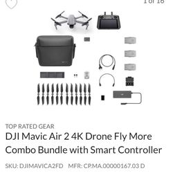 DJI Mavic Air 2 Drone Fly More Kit