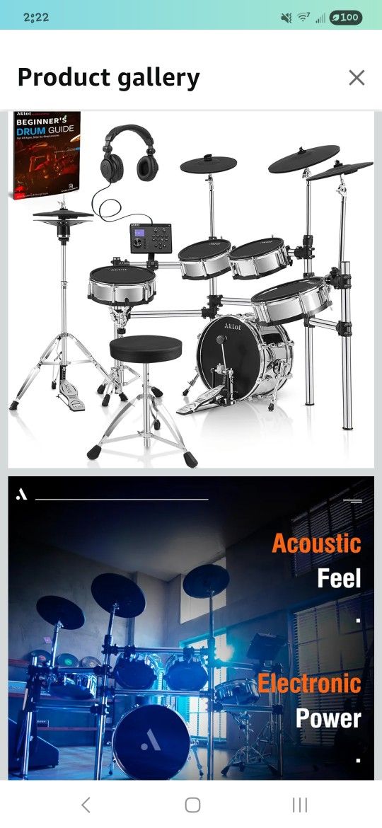 Electric Drum Set