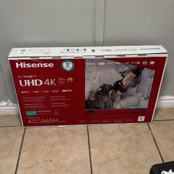 43 Inch Hisense UHD 4K Google TV