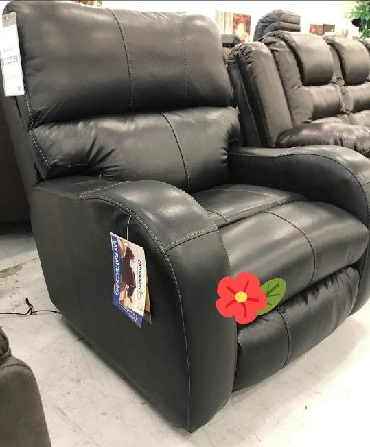 Brand New 💥 Extra Discount That You Can't Find Anywhere Else / Black Power Lay Flat Recliner 