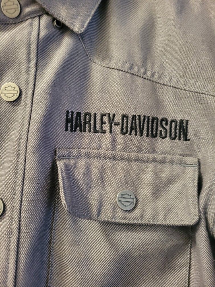 Harley Davidson Motorcycle Jacket with Pads