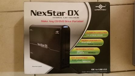 Portable enclosure only. With cooling fan. DVD and CD player sold separately.