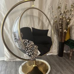 Hanging Bubble Chair With Stand