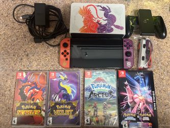 Nintendo Switch OLED Pokémon Scarlet & Violet edition