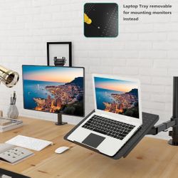 Desktop mounted computer bracket used great condition