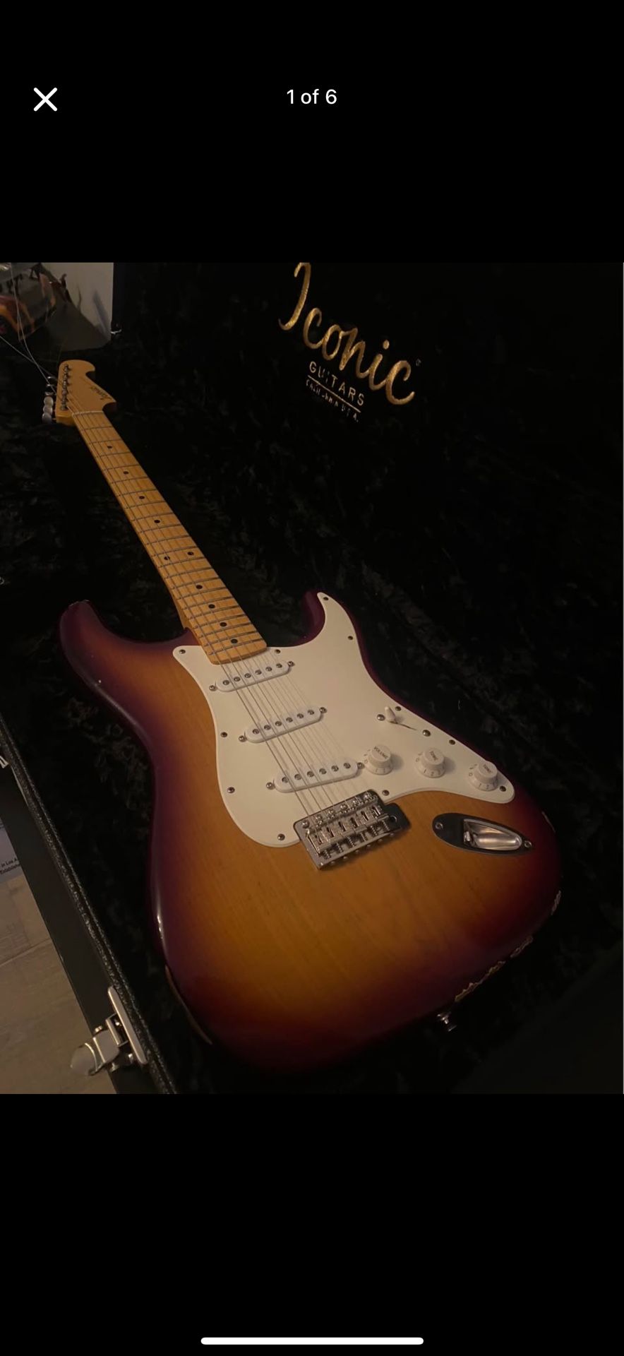 USA Handmade Stratocaster Guitar w Case