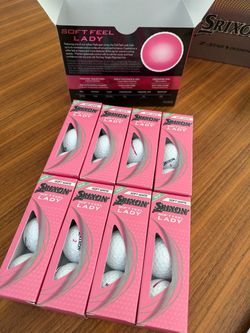 Two Dozen Sirixon Lady Soft Feel Golf Balls - New