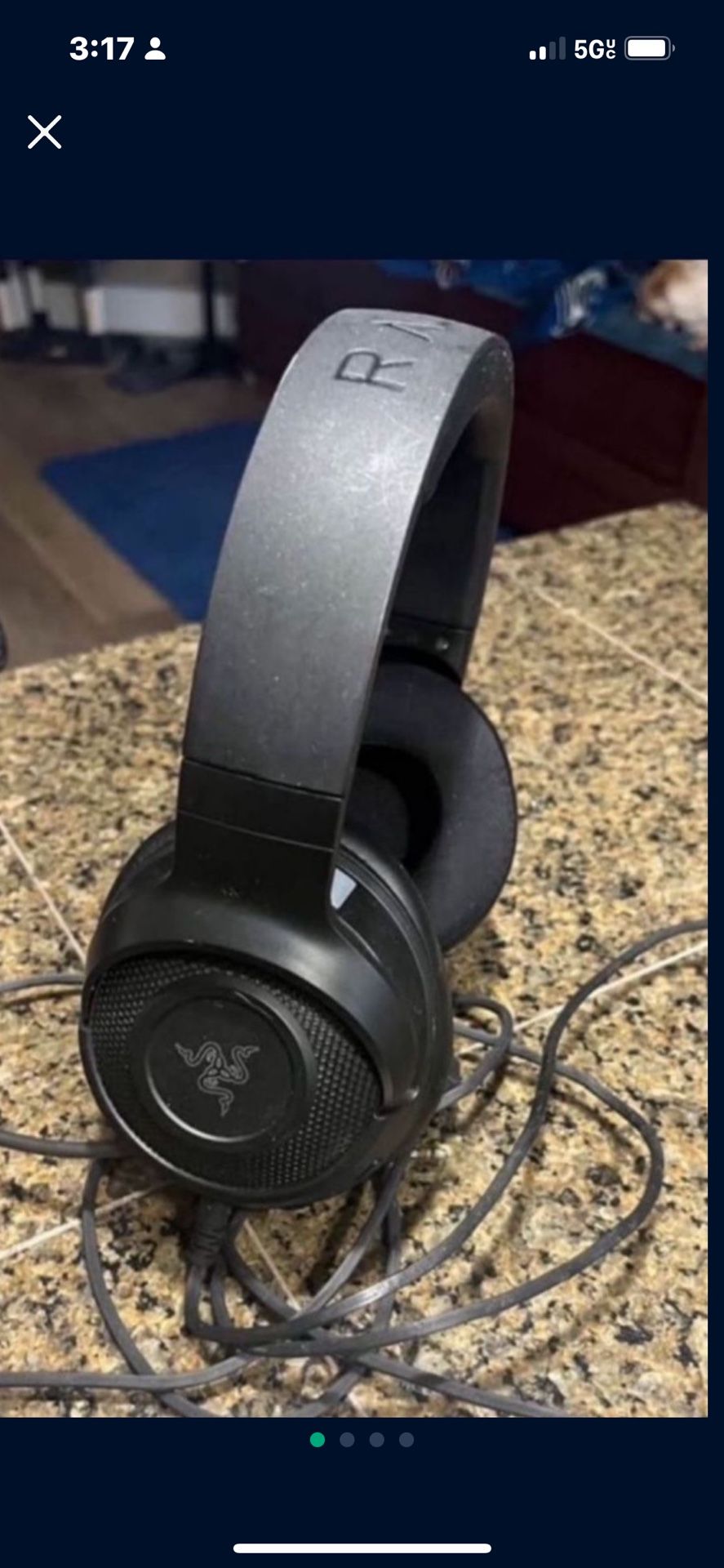 Perf Condition Razor Black shark Gaming Headphones Great Deal