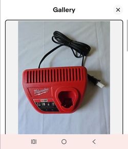 Milwaukee 12 v charger