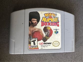 Ready 2 To Rumble Boxing (Nintendo 64, 1999) N64 Authentic Cart Only Tested