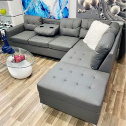 New Sectional Leather 