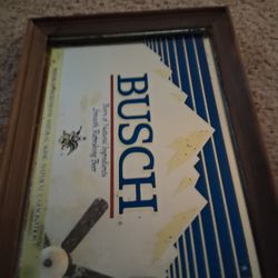 Vintage Busch Mirror