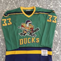 GOLDBERG THE MIGHTY DUCKS 1992 HOCKEY JERSEY