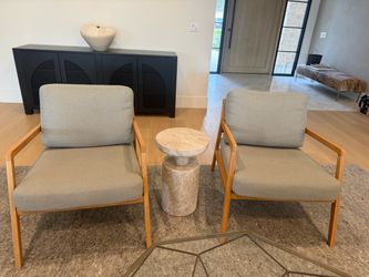 Article Gray Chairs (Set of 2)