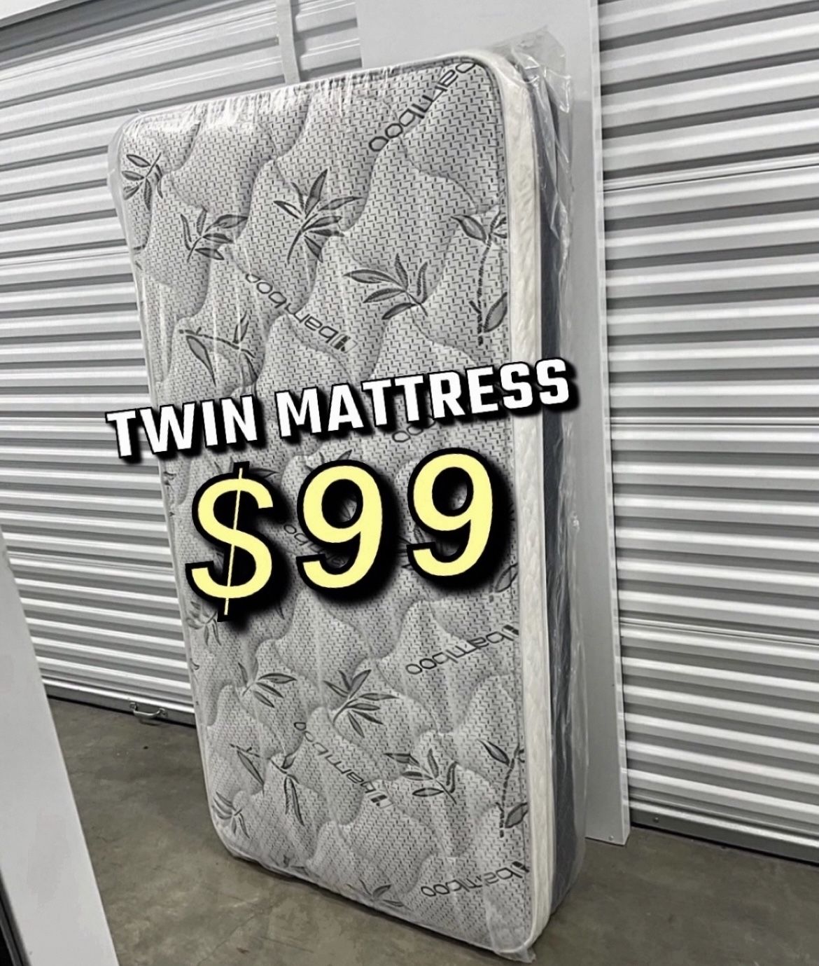 Twin Size Pillow Top Mattress