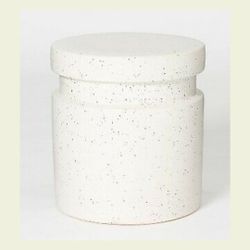 Brand New Threshold & Studio Mc Gee White Ceramic Side Table 
