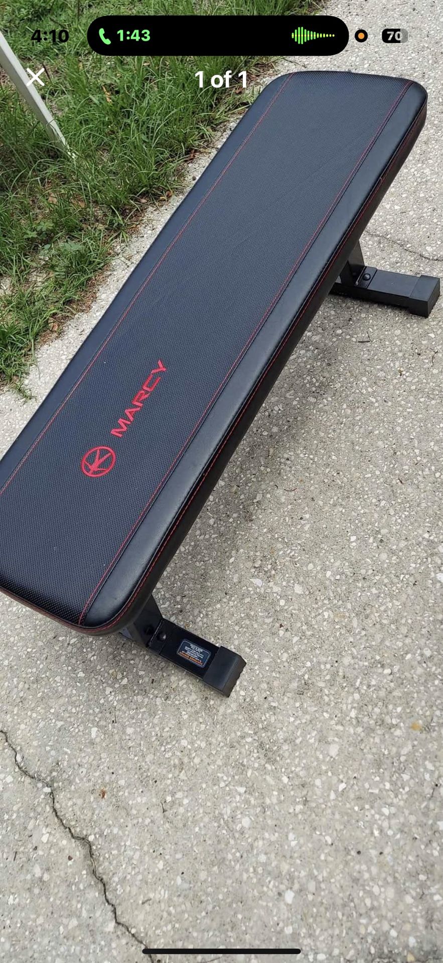 Marcy Weight Bench