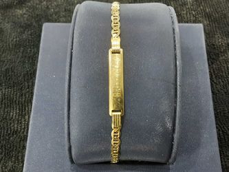 ID Bracelet - Yellow Gold 14k (.585) 7.3 grams 8 inch