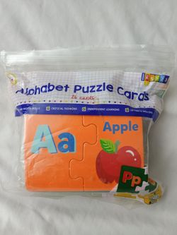 QTY 26 ALPHABET PUZZLE CARDS