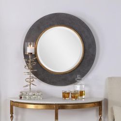 Uttermost 09491 Saul Round Mirror