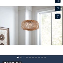 Light Fixtures-Allen&Roth Pendant Light 
