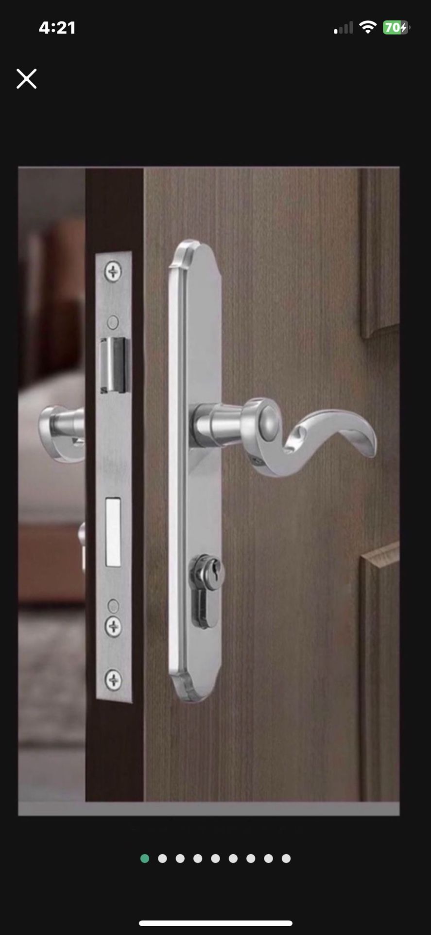 Locking Storm Door Lock set Paid $80 Sell $45