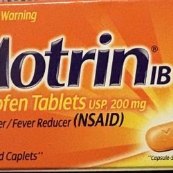 Motrin Ibuprofen Tablets 